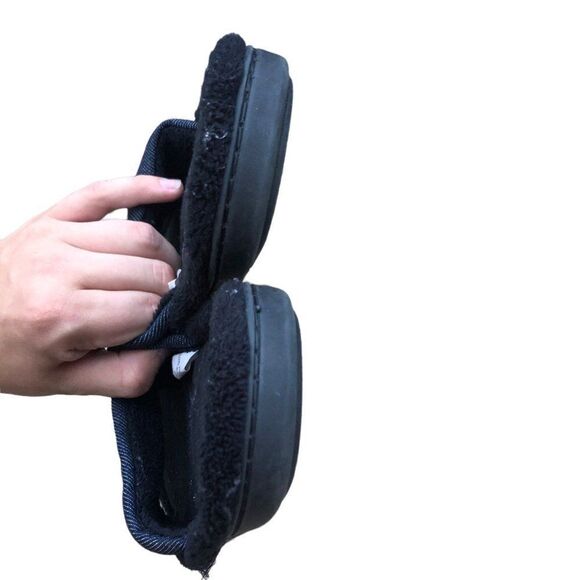 TRUE Religion Slides Slippers BIG LOGO House Slippers Size 9 - Picture 8 of 11